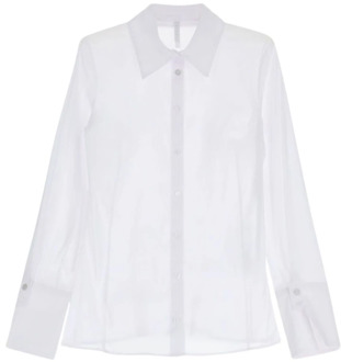 Imperial Klassieke Witte Overhemd Imperial , White , Dames - S,Xs