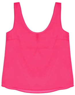 Imperial Mouwloze Top Imperial , Pink , Dames - S