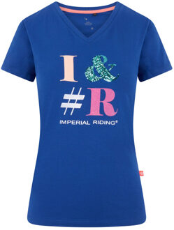 Imperial Riding T-shirt i&#r - maat M Blauw