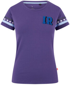 Imperial Riding T-shirt irhstars & stripes Paars - XS