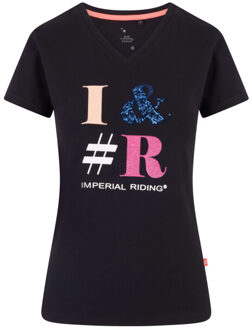Imperial T-shirt i&#r Zwart - L