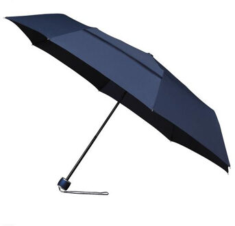 Impliva eco paraplu opvouwbaar - navy blauw