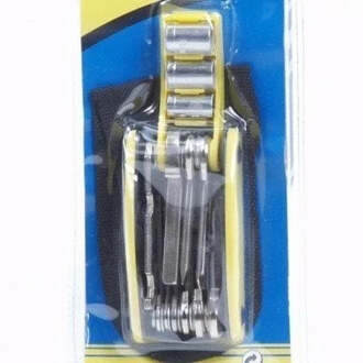 Import 16-Delige Fiets Reparatieset + Tasje