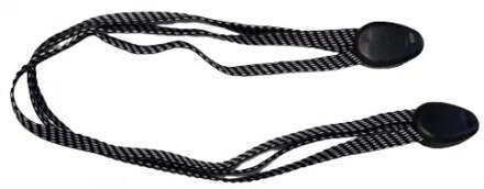 Import AMK Snelbinder / Triobinder 28" - 60cm - Zwart / Wit