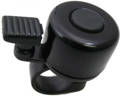 Import Edge Fietsbel Mini ø35mm zwart (werkplaatsverpakking)