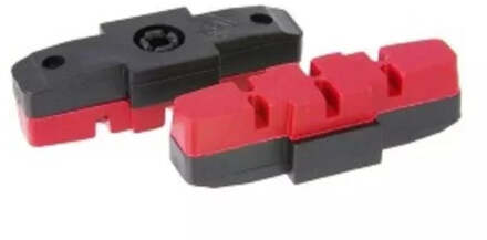 Import Remblokset voor Magura Velgremmen - Zwart / Rood