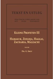Importantia Publishing De Kleine Profeten Iii - Tekst En Uitleg Van Het Oude Testament - Dr. G. Smit