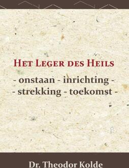 Importantia Publishing Het Leger Des Heils - Dr. Theodor Kolde