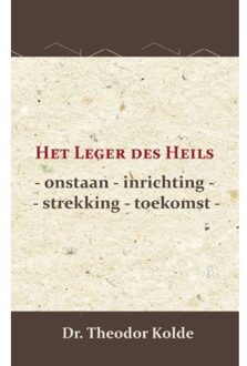 Importantia Publishing Het Leger Des Heils - Dr. Theodor Kolde