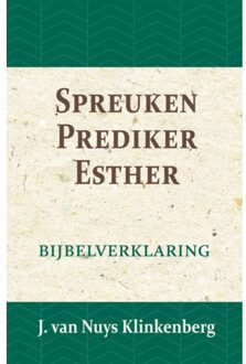 Importantia Publishing Spreuken, Prediker, Hooglied - (ISBN:9789057193613)