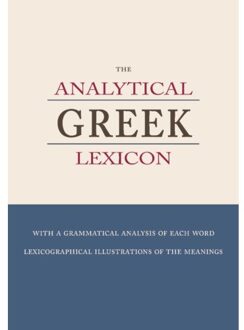 Importantia Publishing The Analytical Greek Lexicon - S. Bagster
