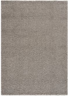 Impression Shaggy Vloerkleed Licht Grijs Hoogpolig  - 60x110 CM