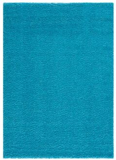 Impression Shaggy Vloerkleed Turquoise Hoogpolig  - 200x290 CM