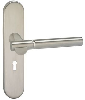 Impresso Bretton - Ovaal - deurschild met sleutelgat