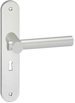 Impresso Dover - Ovaal deurschild met schroeven en sleutelgat
