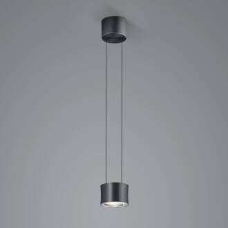 Impulse Flex LED hanglamp 1-lamp zwart mat antraciet geanodiseerd