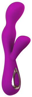 Impulse vibrator met clitoris stimulator