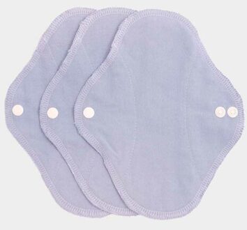 ImseVimse Wasbare Inlegkruisjes bio katoen 3 stuks (Design: Denim (blauw))