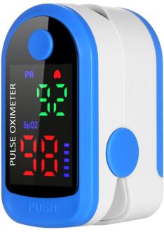 In 24 Uur Oximeter Vinger Clip Oximeter Finger Pulse Monitor Zuurstof Verzadiging Monitor Hartslagmeter Zonder Batterij