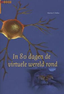 In 80 dagen de virtuele wereld rond - Boek Martine Delfos (908850380X)