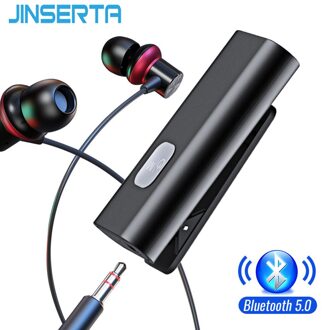 In-Car Bluetooth 5.0 Ontvanger Voor 3.5Mm Jack Koptelefoon Draadloze Adapter Bluetooth Aux Audio Muziek Zender Voor hoofdtelefoon