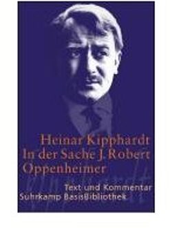 In der sache j. robert oppenheimer - schauspiel - Kipphardt, Heinar