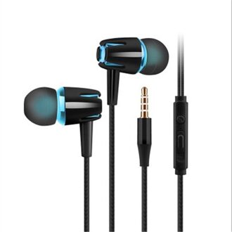 In Ear 3.5Mm Headset Met Microfoon Wired Sport Bass Stereo Oortelefoon In-Ear Volumeregeling Handsfree Voor smart Telefoon 4