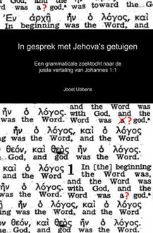 In gesprek met Jehova's getuigen - Boek Joost Ubbens (9463180346)