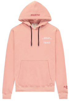 In Gold We Trust Hoodie the notorious coral haze Goud - S