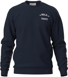In Gold We Trust Kids The Slim 2.0 Casual Sweater Jongens 128 Donkerblauw