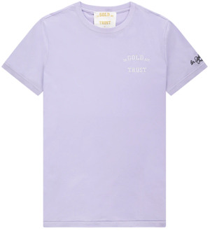 In Gold We Trust Lavendel Pusha Light T-shirt In Gold We Trust , Purple , Heren - 2XL