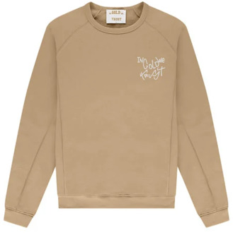 In Gold We Trust Sweater the houston savannah tan Goud - L