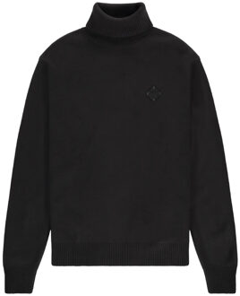 In Gold We Trust The Maturity Casual Sweater Heren M Zwart