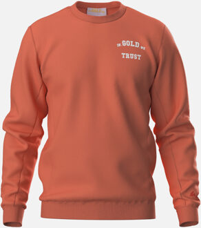 In Gold We Trust The Slim 2.0 Casual Sweater Heren S Oranje