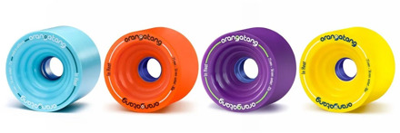 In Heat 75mm - Longboard Wielen Paars/Purple