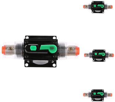 In-Line Handmatige Reset Stroomonderbreker Auto Stereo Audio 12V/24V/32V