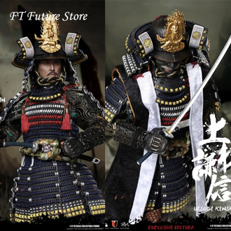 In Stock SE043/SE044 1/6 Japanese Military Commander Diecast Armor Uesugi Kenshin The Dragon of Echigo Standard/Deluxe Ver.