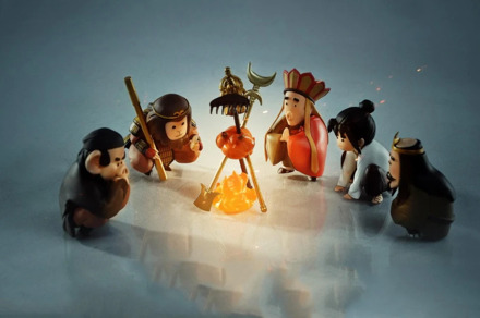 In Stock Toys Journey to the West A Chinese Odyssey - She Hui Dun blind box for Fans Kids Toy