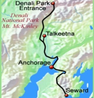 In vogelvlucht door Alaska (9 dagen)