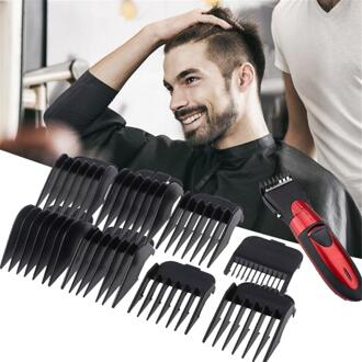In-Voorraad 8 Stks/set Haar Clip Limiet Kam Gids Duurzaam Vervanging Kapper Accessoire Pp Plastic