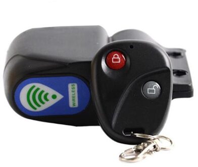 In Voorraad Bell Voor Fiets Trillingen Alarm Lock Fiets Fiets Security Draadloze Afstandsbediening Trillingen Alarm # M