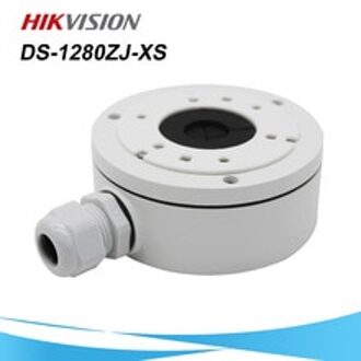 In Voorraad Hikvision CCTV Beugel DS-1280ZJ-XS Aluminium Juction Doos voor Bullet Camera DS-2CD1021-I DS-2CD1041-I