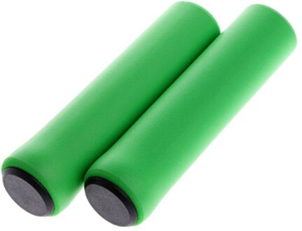 In Voorraad Zachte Fiets Handvat Bar Grips Fietsen Bike Grips Rubber Cover Anti-Slip Stuur Anti-Slip shock-Absorberen Bicicleta groen