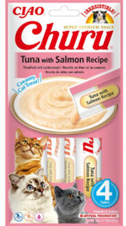 Inaba - Churu Cat Tonijn met Zalm 56gr
