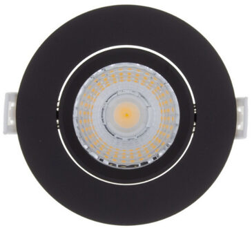 Inbouw LED-spot 3 Stuks Sanimex Njoy IP44 Dimbaar 6W 430 Lumen Zwart