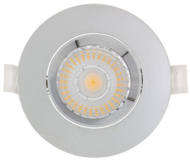 Inbouw LED-spot 4 Stuks Sanimex Njoy IP44 Dimbaar 6W 430 Lumen Chroom