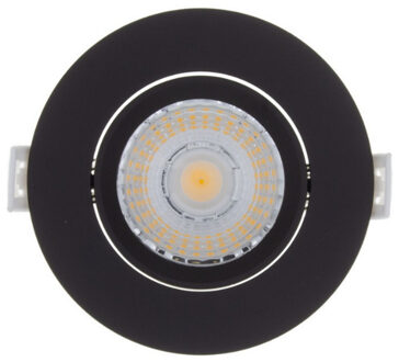 Inbouw LED-spot 5 Stuks Sanimex Njoy IP44 Dimbaar 6W 430 Lumen Zwart