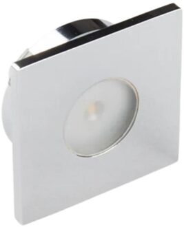 Inbouw LED-Spot Bellezza Bagno Mike IP65 3000 Kelvin 4x1,3 cm Chroom