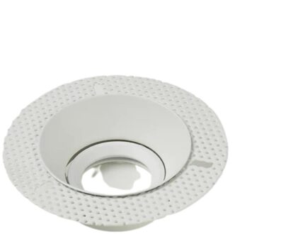 Inbouw LED-Spot Bellezza Bagno Tom IP65 12,5x5.5 cm LED Mat Wit