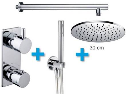 Inbouw Regendouche Amon Round Set Type 4 Aqua Splash
